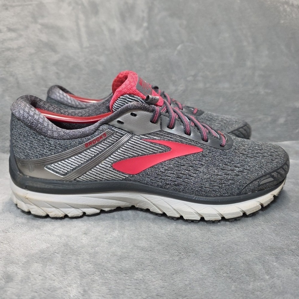 Size 10.5 - Brooks Adrenaline‎ GTS 18 Ebony/Pink/Silver